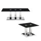 Urmston Modern Coffee & End Table in White/Black