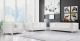 Michelle Modern Velvet Living Room Set in White