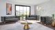 Michelle Modern Velvet Living Room Set in Grey