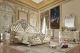Vatican Traditional Bedroom Set in Champagne Silver