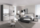 Ischia Modern Bedroom Set in White/Grey