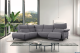 Challenger Modern Sectional Sofa in Dark Grey