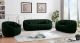 Elijah Modern Boucle Fabric Living Room Set in Green