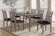 Ely Dining Room Set in Weathered Wood