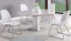 Anderson Casual Dining Room Set in Jazz White & White