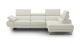 Annalaise Premium Leather Sectional Sofa in White