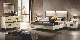 Poesia Bedroom Set in Beige & Brown