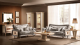 Dolce Vita Contemporary Living Room Set in Beige/Gray