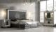 Sitika Modern Bedroom Set in Gray/Silver