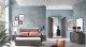 Los Modern Bedroom Set in Grey