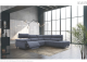 Celeste Fabric Sectional Sofa in Grey