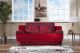 Fantasy Convertible Living Room Set in Story Red
