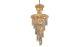 Caroga Contemporary 10 Lights Hanging Fixture Chandelier in Gold Finish