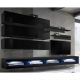 Clanton Wall Mounted Floating Modern Entertainment Center (Size J1)