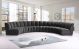 Colmar Contemporary Modular Sectional Sofa in Grey
