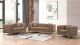 Contempo Modern Fabric Living Room Set in Brown