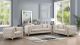 Contempo Modern Fabric Living Room Set in Gray