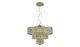 Cuyler Contemporary 9 Lights Hanging Fixture Chandelier in Gold Finish
