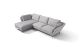 Bologna Modern Fabric Sectional Sofa in Shore Toffe