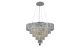 Day Contemporary 14 Lights Hanging Fixture Chandelier in Chrome Finish