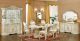 Leonardo Dining Room Set in Ivory Lacquer