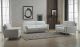 ESF 406 Modern Leather Living Room Set in White