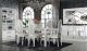 ESF Carmen Dining Room Set in White