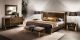Essenza Bedroom Set in Brown Marble