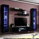 Excelsior Wall Mounted Floating Modern Entertainment Center (Size AB2)