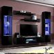 Excelsior Wall Mounted Floating Modern Entertainment Center (Size AB3)