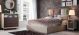 Forchia Modern Bedroom Set in Beige & Walnut