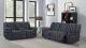 Evelyn Living Room Set in Domino Granite