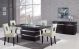 Northwood Contemporary Dining Room Set in Wenge/Beige