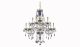 Galen Traditional 12 Lights Hanging Fixture Chandelier in Blue Finish