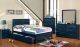 Galen Youth Transitional Bedroom Set in Blue
