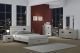 Penzance Modern Bedroom Set in Light Grey Lacquer