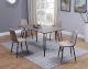 Durham Casual Dining Room Set in Brown/Black