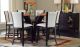 Daisy 710-36RD Dining Room Set in Espresso & White