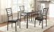 Flannery 5038 Dining Room Set in Black