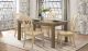 Janina 5516 Dining Room Set in Pine & Buttermilk