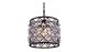 Hornby Transitional 3 Lights Hanging Fixture Chandelier in Mocha Brown Finish