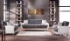 Istikbal Duru Convertible Living Room Set in Plato Dark Grey