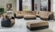 Istikbal Luna Modular Sectional Sofa in Fulya Brown