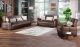 Istikbal Natural Convertible Living Room Set in Prestige Brown