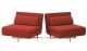 J&M LK06-2 Sofa Bed in Red
