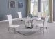 Winston Casual Dining Room Set in White