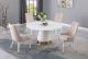 Rancho Casual Dining Room Set in White/Beige