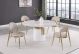 Valdosta Casual Dining Room Set in White/Taupe