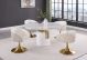 Seoul Casual Dining Room Set in White/Beige