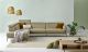 Kingston Modern Luxury Martinique Sectional Sofa in Thyme